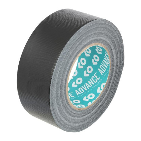 Advanced Tapes (AT170 BLACK 50M X 50MM) Duct Tape  50 mm x 50 m