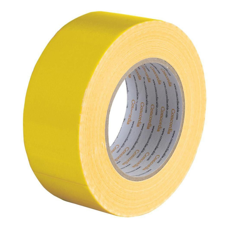 Multicomp Pro (MP002188) Gaffer Tape  Polycloth  Yellow  50 mm x 50 m