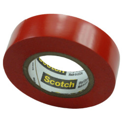 3M (35 RED (1/2X20FT) Electrical Insulation Tape 12.7 mm x 6.1 m"