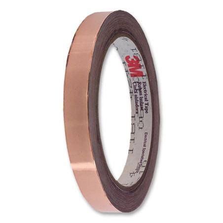 3M (1181 6MM) Tape  Conductive Shielding  Copper Foil  6.35 mm x 16.5 m