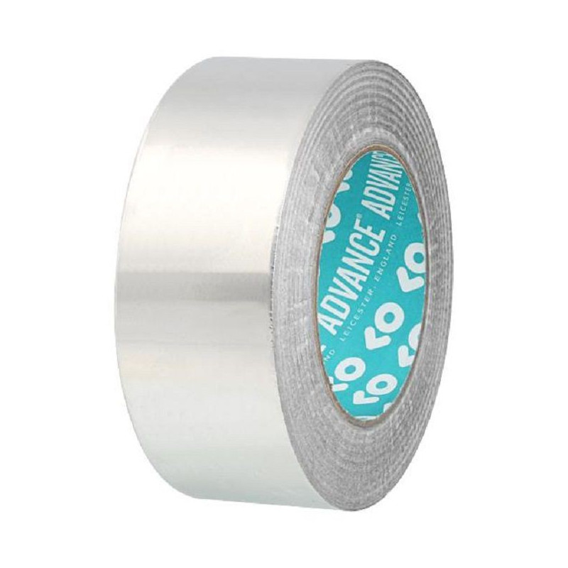 Advanced Tapes (AT500 SILVER 45M X 50MM) Foil Shielding  Aluminium 50mmx45m