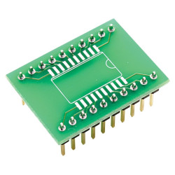 Aries (LCQT-SOIC20W) IC Adapter - 20-SOICW to 20-DIP