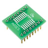 Aries (LCQT-SOIC16W) IC Adapter - 16-SOICW to 16-DIP