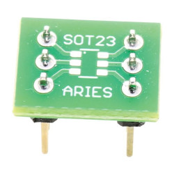 Aries (LCQT-SOT23-6) IC Adapter - 6-SOT23 to 6-DIP