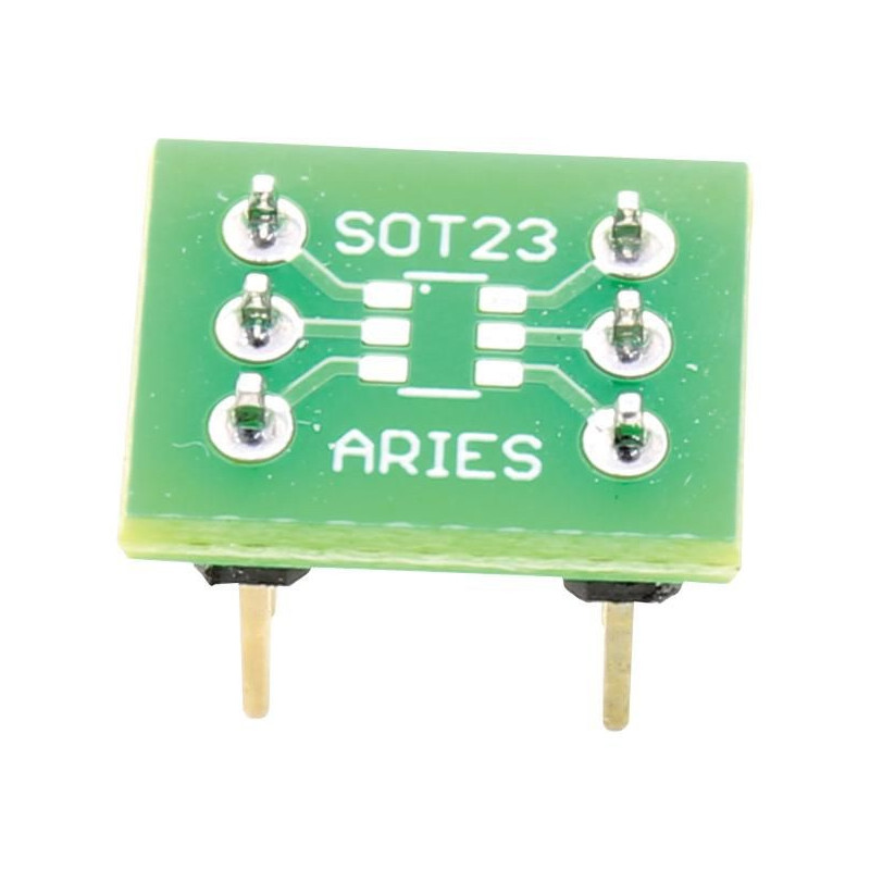 Aries (LCQT-SOT23-6) IC Adapter - 6-SOT23 to 6-DIP