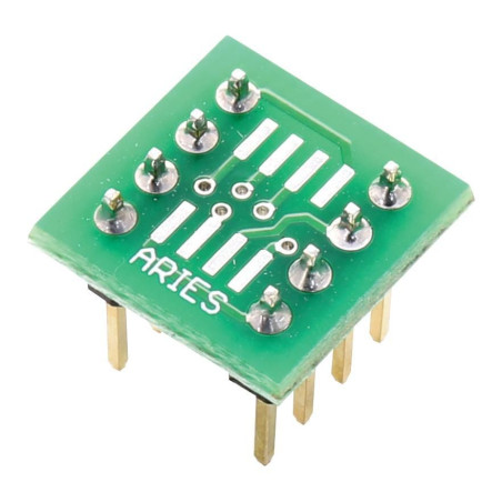 Aries (LCQT-SOIC8-8) IC Adapter - 8-SOIC to 8-DIP