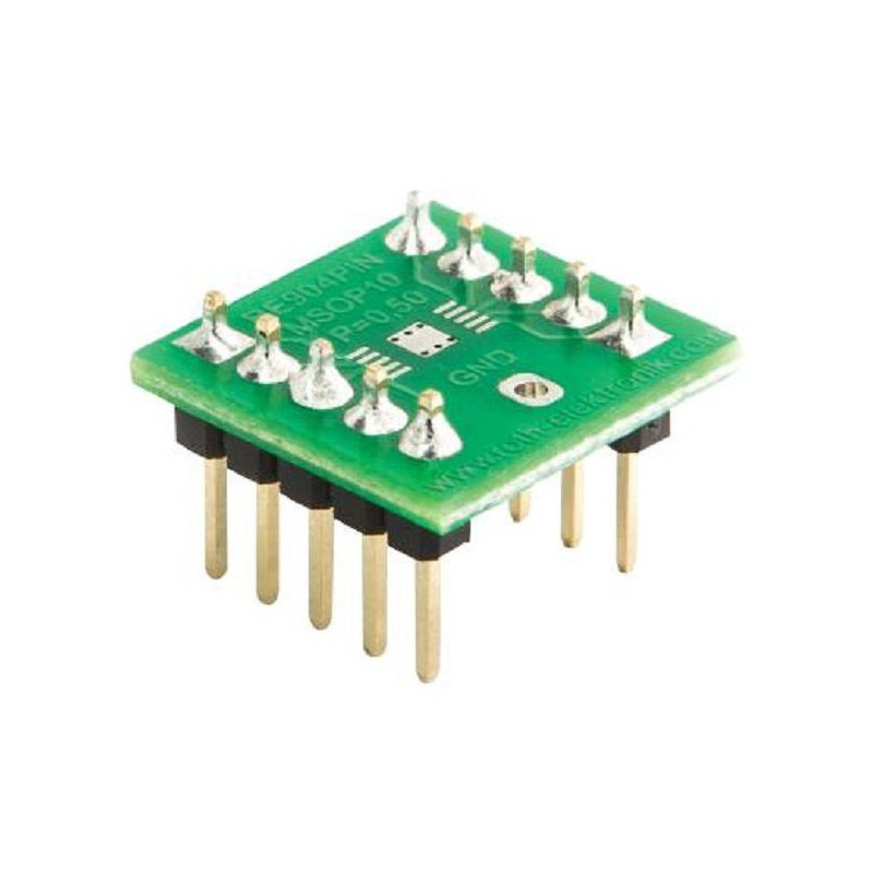 Roth Elektronik (RE904PIN) IC Adapter - PCB - 10-MSOP