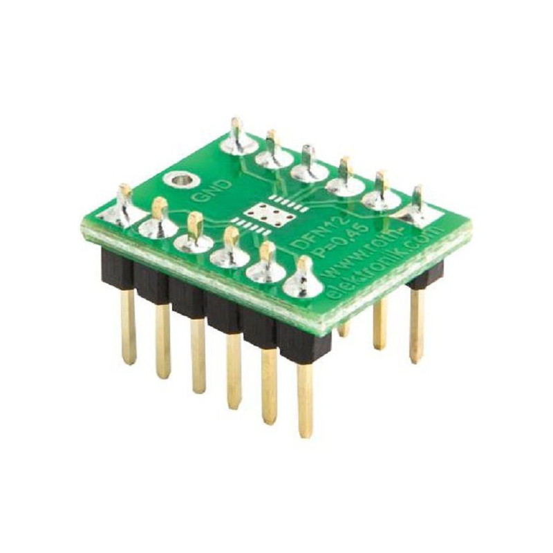 Roth Elektronik (RE969-08PIN) IC Adapter - PCB - 12-DFN