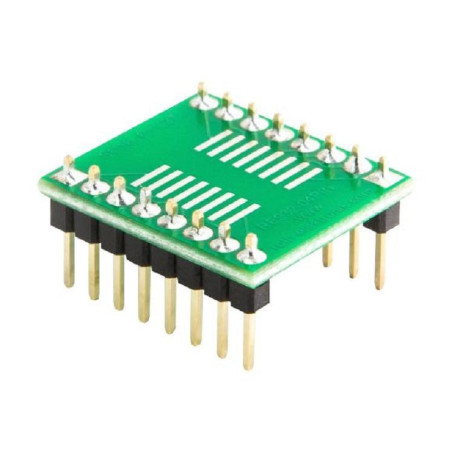 Roth Elektronik (RE932-04PIN) IC Adapter - PCB - 16-SOIC to 16-DIP