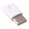 Raspberry Pi 4 USB Adapter  Female Micro USB To Male USB-C  White