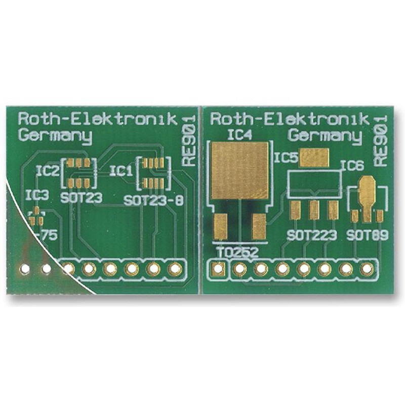 Roth Elektronik (RE901) PCB  Multiadaptor  Epoxy Glass Composite 