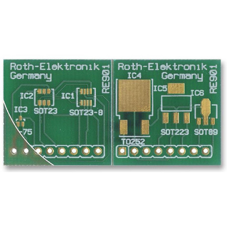 Roth Elektronik (RE901) PCB  Multiadaptor  Epoxy Glass Composite 