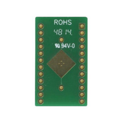 Roth Elektronik (RE965-04) IC Adapter - Fiberglass - 24-QFN - 2.54mm Pitch