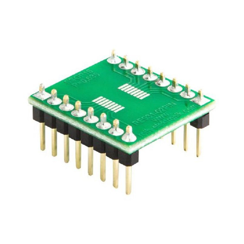 Roth Elektronik (RE931-02PIN) IC Adapter  PCB  16-SSOP