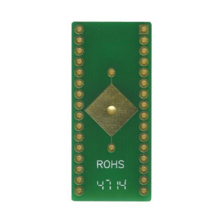 Roth Elektronik (RE935-02R) IC Adapter - Fibreglass - 32-QFP to 32-QFN