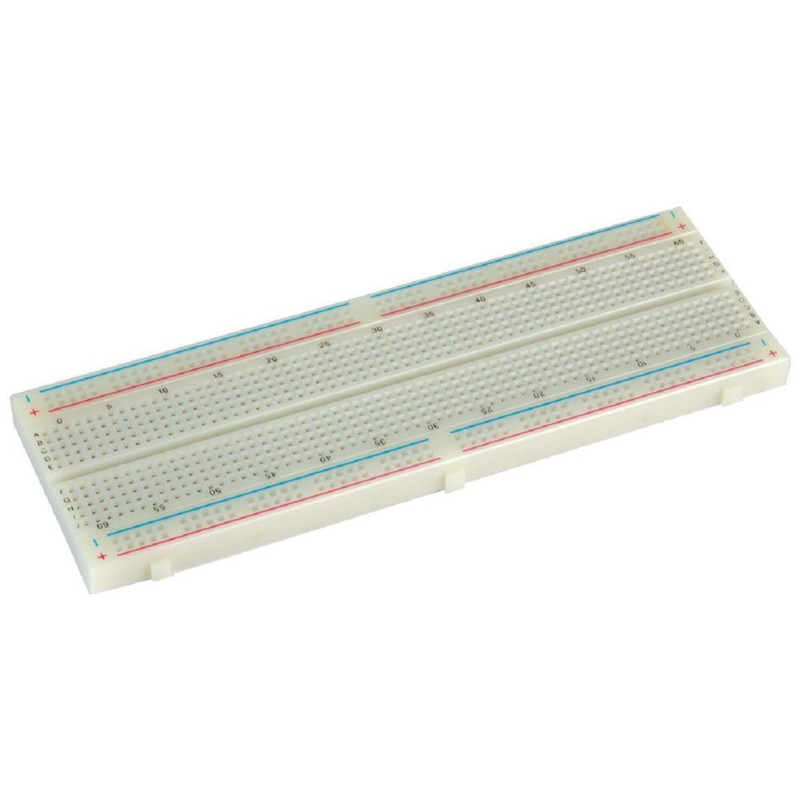 Multicomp Pro (MCBB830) Breadboard - Solderless - ABS - 8.5mm - 165mm x 56mm