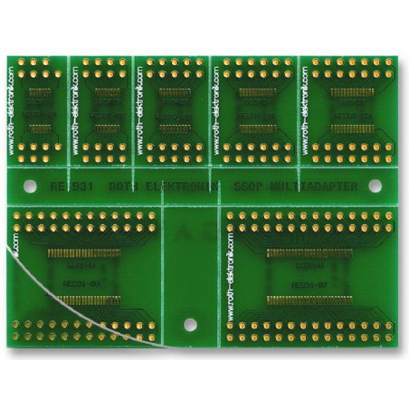 Roth Elektronik (RE931) Multiadaptor  SMD  FR4  Epoxy Glass Composite