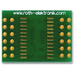 Roth Elektronik (RE932-07) Adaptor  SMD  Epoxy Glass Composite