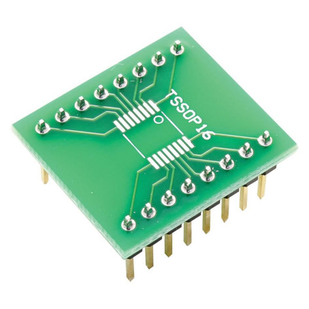 Aries (LCQT-TSSOP16) IC Adapter  16-TSSOP to 16-DIP 