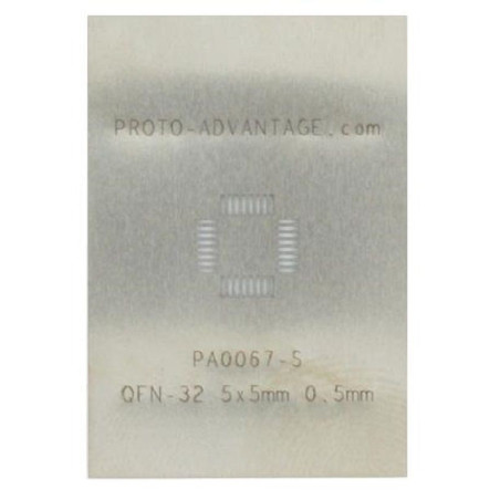 Pronto Advantage (PA0067-S) Stencil  Stainless Steel