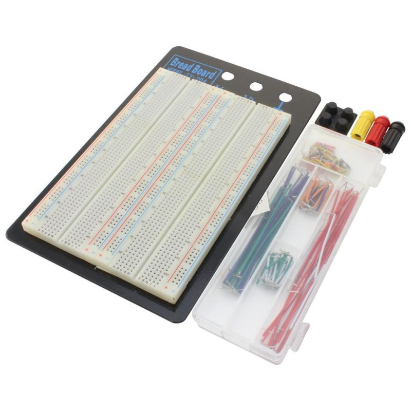 MCM (21-19080) Prototyping Kit - Breadboard - Jumper - 1260 Terminal Strips