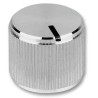 Mentor (5553.6612) Knob  Round Shaft  6 mm  Aluminium