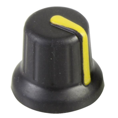 Multicomp Pro (CR-BA-2C6-180D) Knob  D Shaft  6 mm  Plastic