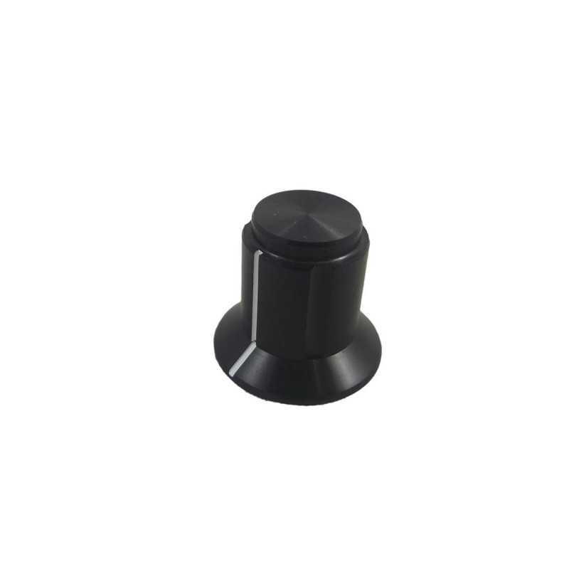 Multicomp Pro (KB00046) Knob  Round Shaft  6.4 mm  Aluminium