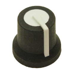 Multicomp Pro (MP170822CR) Knob  Splined Shaft  6 mm