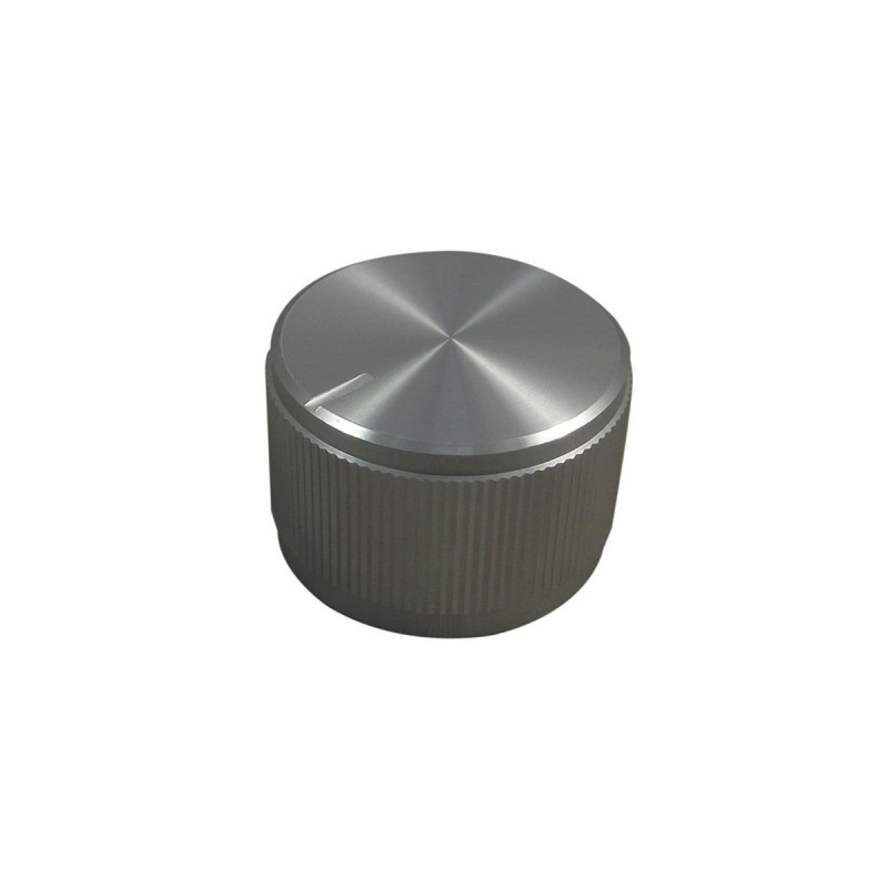 Multicomp Pro (061-6006) Knob  Round Shaft  6.35 mm  Aluminium