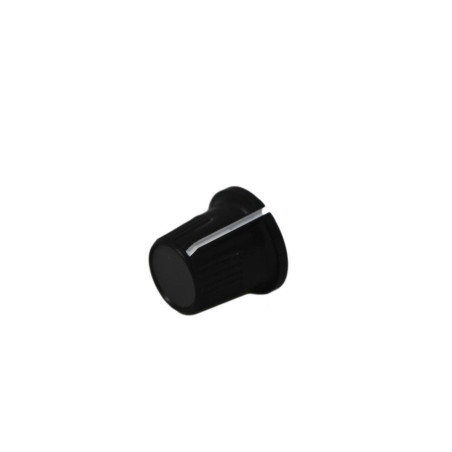 Multicomp Pro (CF-P1-01-S(6.4)E) Knob  Round Shaft  3.2 mm  Plastic