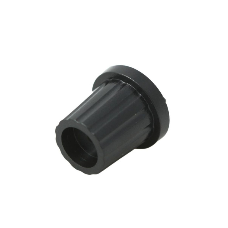 Multicomp Pro (CP-AA19A-S(6.4)/BA) Knob  Round Shaft  6.4 mm  Plastic