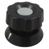 Mentor (475.61) Knob  Round Shaft  6 mm  Plastic