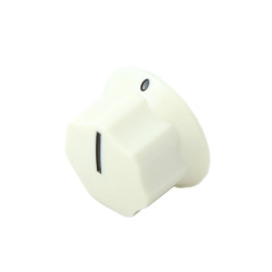 Multicomp Pro (CP-LB16-1-6D) Knob  Round Shaft  6.4 mm  Plastic