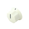 Multicomp Pro (CP-LB16-1-6D) Knob  Round Shaft  6.4 mm  Plastic