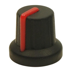 Multicomp Pro (MP72602S) Knob  Splined Shaft  6 mm