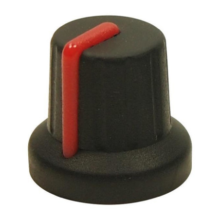 Multicomp Pro (MP72602S) Knob  Splined Shaft  6 mm