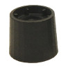 Multicomp Pro (MP172851) Knob  Splined Shaft  6 mm