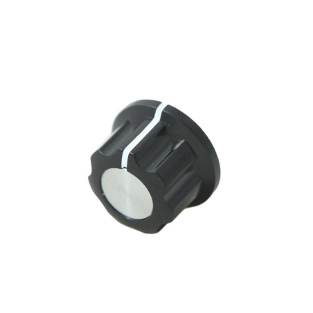 Multicomp Pro (CF-X4-M-S(6.4)E) Knob  Round Shaft  6.4 mm