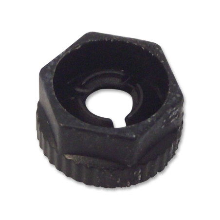 TR Fastenings (TRKNF-50) Hex Nut, Black, Nylon 6.6