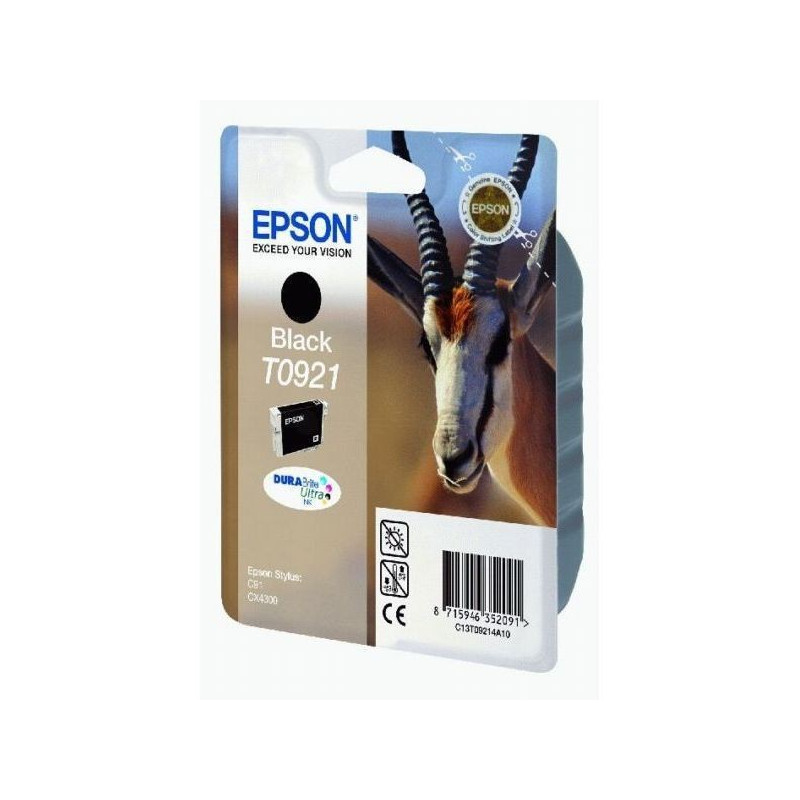 Epson T0921  (EPT0921-BLK) Black Ink Cartridge