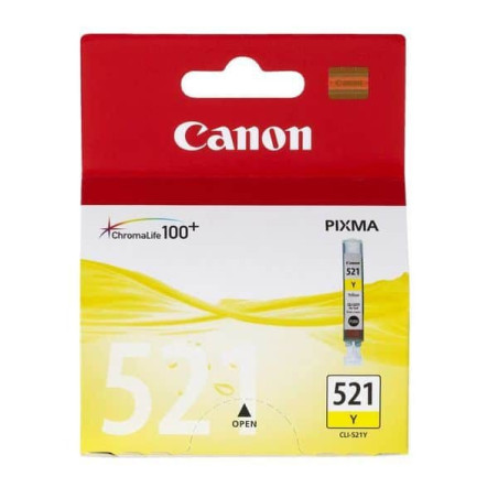 Canon 521 (CAN521-YL) Yellow  Ink Cartridge