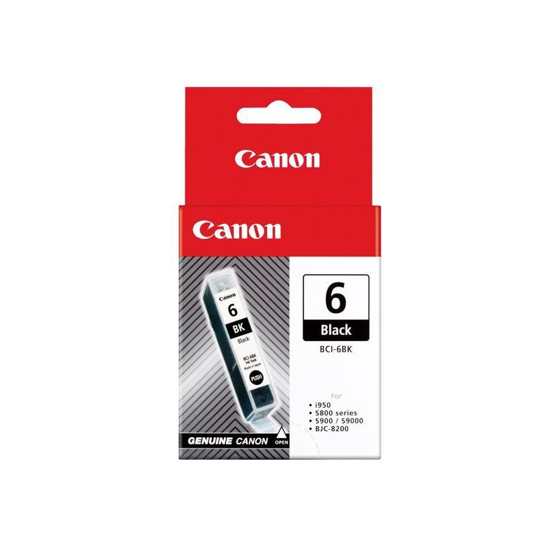 Canon (BCI-6BK) 6 Black Ink Cartridge