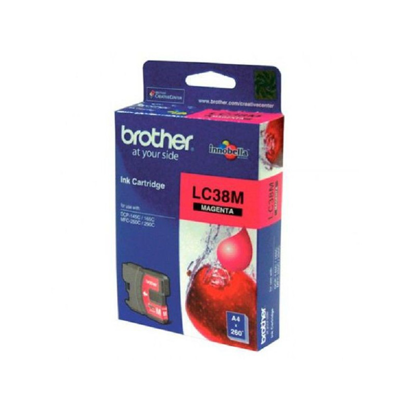 Brother (BRLC38M)LC38M Magenta Ink Cartridge