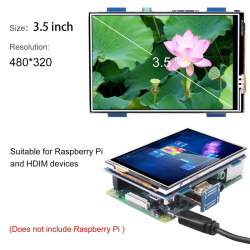 Raspberry Pi 3.5 Inch TFT Touch Screen LCD Display Monitor