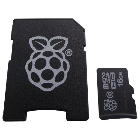 Raspberry Pi NOOBS MicroSD Cards Class 10, 16 GB