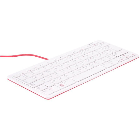 Raspberry Pi Keyboard, Red/White, US Layout, Wired