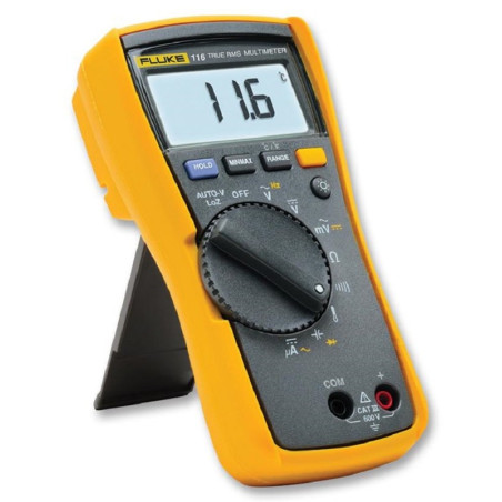 FLUKE 116 -  HVAC Digital Multimeter, 110 Series, 6000 Count, True RMS,