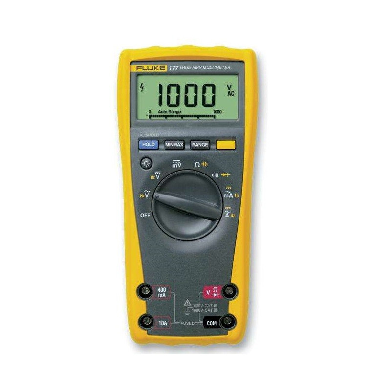 FLUKE 177 -  Digital Multimeter, Fluke 170 Series, 6000 Count, True RMS