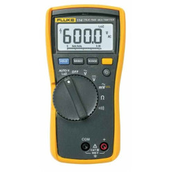 FLUKE 114 -  Electrical Digital Multimeter, 6000 Count, True RMS